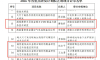 三个超硬材料项目入选湖南省重点研发计划