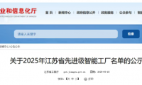 江苏三超、华昌工具上榜江苏省先进级智能工厂公示名单