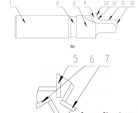 一種PCD金剛石成型刀具