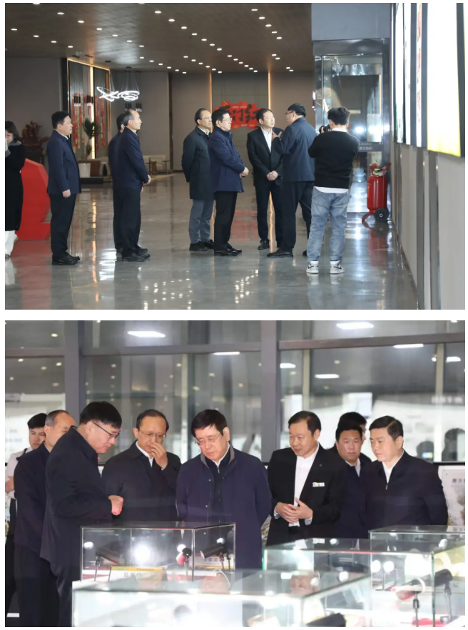 河南省省长王凯到惠丰钻石调研指导